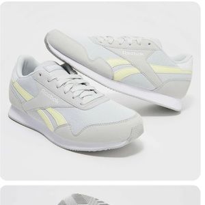 Reebok Royal CL Jogger 3 Grey/Yellow size 5 New in Box!